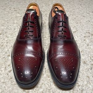 Johnston & Murphy Size 10 Italian Dress Shoes